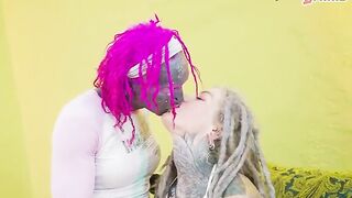 Trans 3 way with Tatted Alt & Powerfully Tattooed Figures