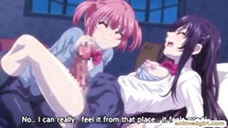She-Male anime porn coed gets hand-job bigcock - TrannyHookups.com