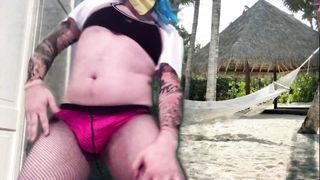 Practising my Striptease